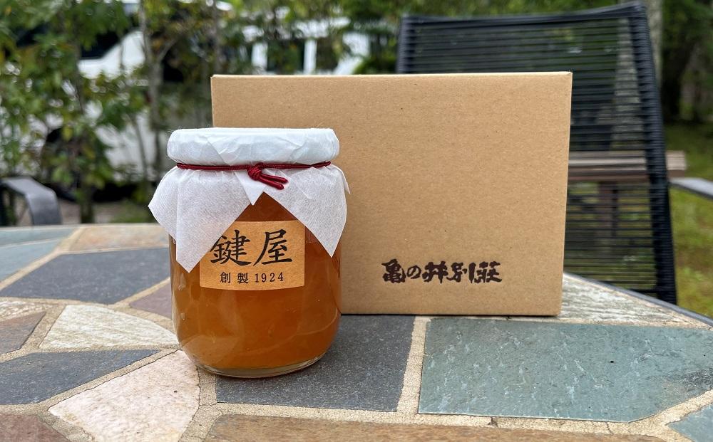 【亀の井別荘 鍵屋】柚子煉り（大）260g × 2個＜季節限定＞