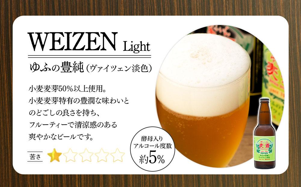 ゆふいんビール２種飲み比べセット＆オリジナル栓抜きキーホルダー付＜2種各3本　小瓶(330ml)＞