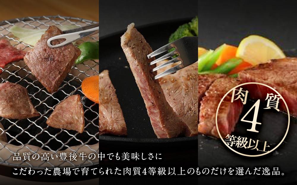 【3回定期便】【おおいた和牛】食べ比べ充実コース 総計1.3kg ｜ 肉質4等級以上 こだわりの逸品