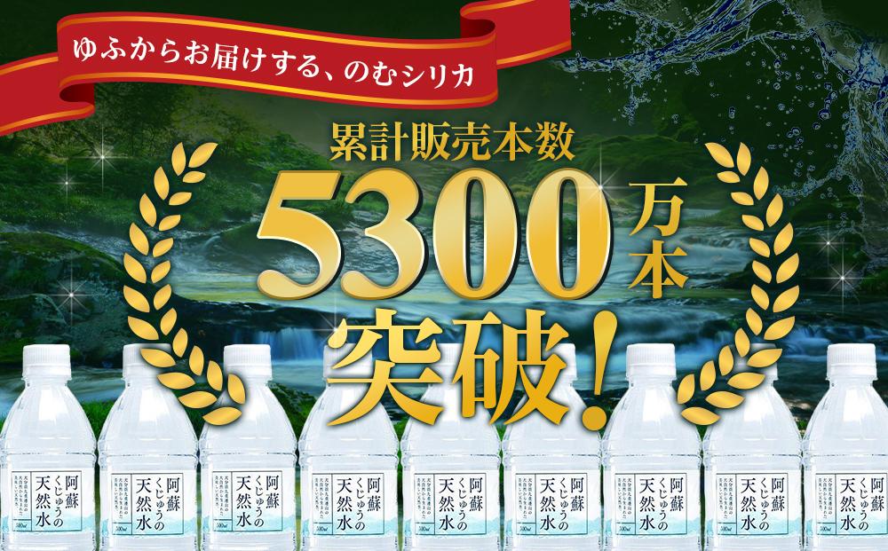 阿蘇くじゅうの天然水 500ml×36本（1ケース）【名水百選】＜天然シリカ71mg/L　硬度約41mg/L＞トライアル