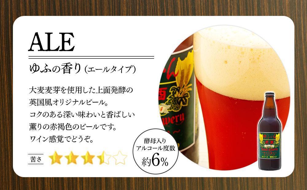 【お歳暮】ゆふいんビール３種飲み比べセット＜3種各1本 中瓶(500ml)＞