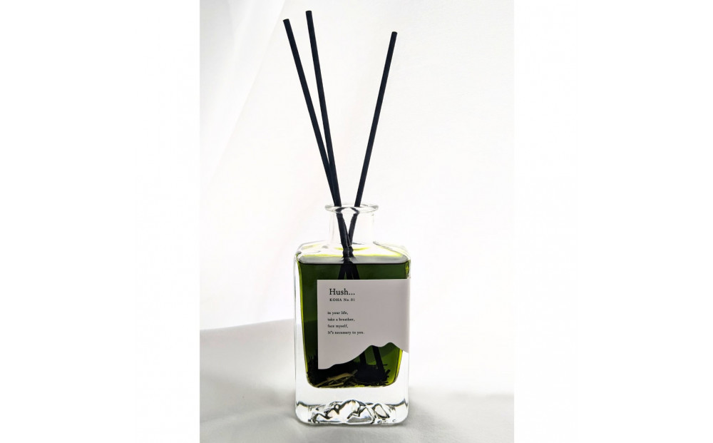 湯布院　ＭＩＫＡＴＡ KO-HA(香葉)のリードディフューザーNo.01 Hush
