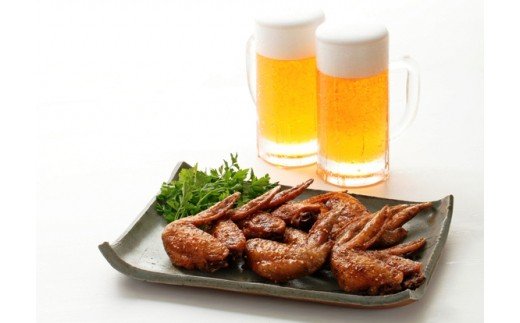 笑福の骨なしもも唐揚げ＆手羽塩ブラックペッパー計1.5kg