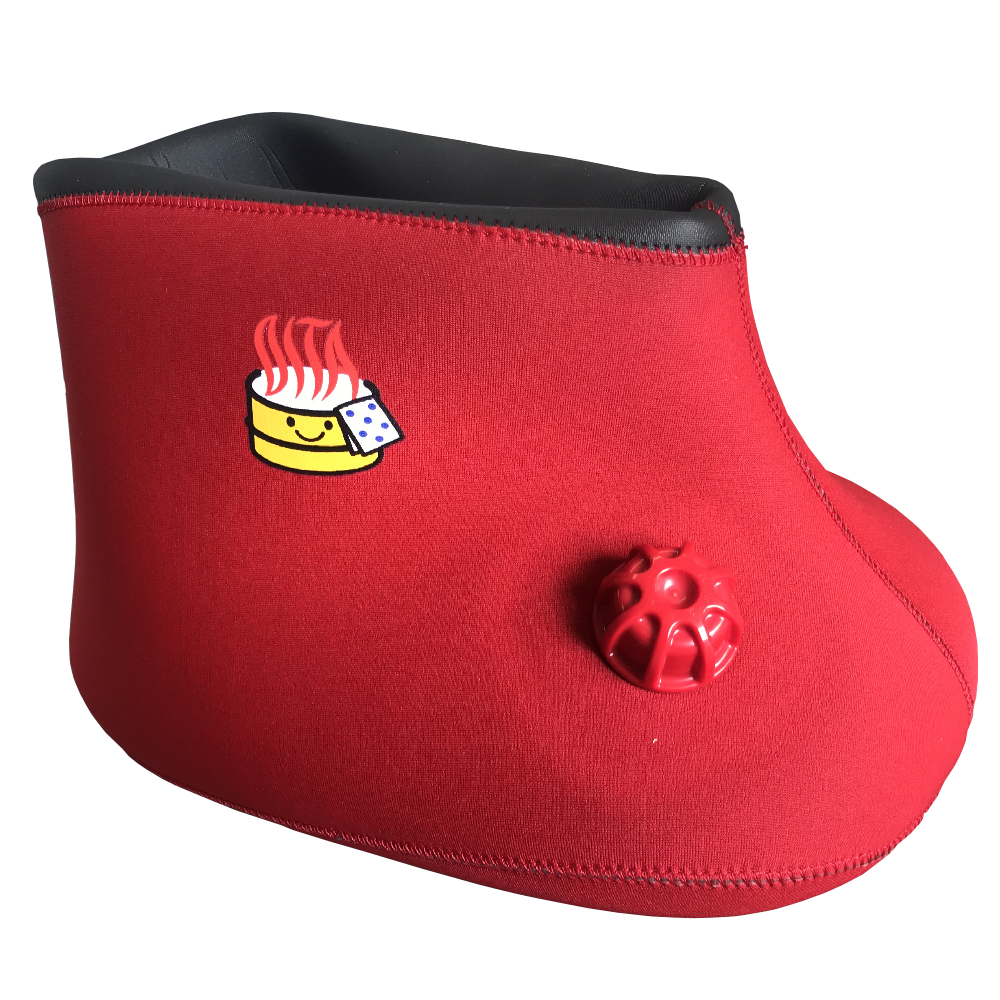 クロッツ やわらか湯たんぽ 足湯もできる両足用タイプ(薬用Hot Tab重炭酸湯Classic 45錠入付）