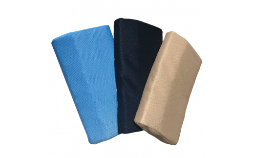 クロッツ エア ハイブリッドピロー (底面滑り止め) / 厚み：8cm /ライトブルー_2005R-1