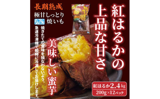 長期熟成！極甘しっとり焼いも/紅はるか2.4kg_1783R