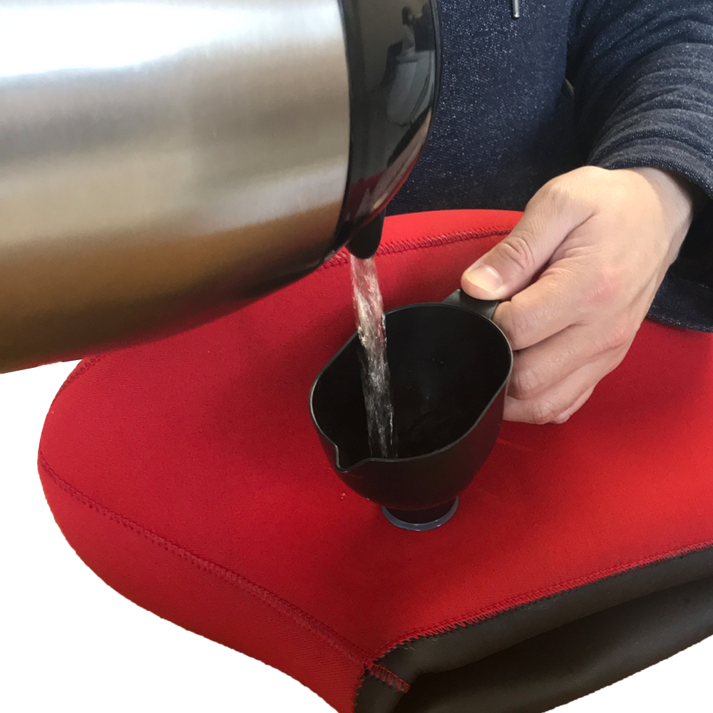 クロッツ やわらか湯たんぽ 足湯もできる両足用タイプ(薬用Hot Tab重炭酸湯Classic 45錠入付）