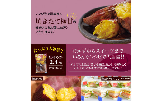 長期熟成！極甘しっとり焼いも/紅はるか2.4kg_1783R