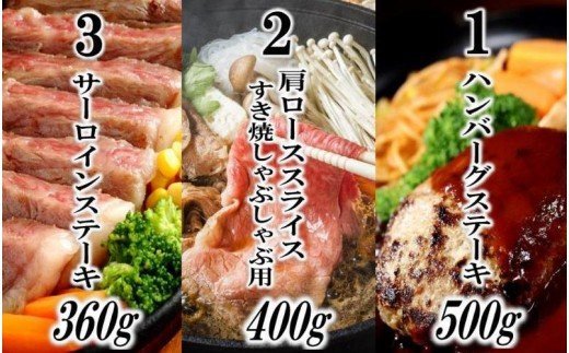 大人2名に最適!芳醇な脂の豊後牛定期便/計3回発送