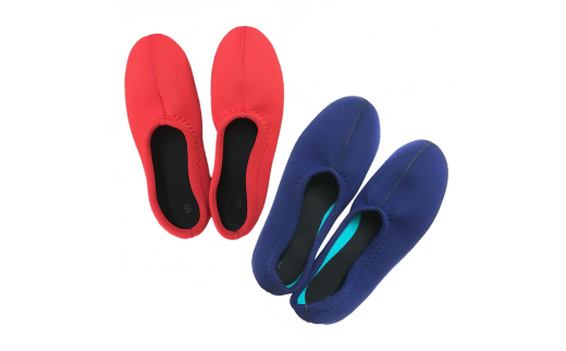 クロッツ ルームシューズ スタンダード 　レッド/XXS（22cm）_2038R-1