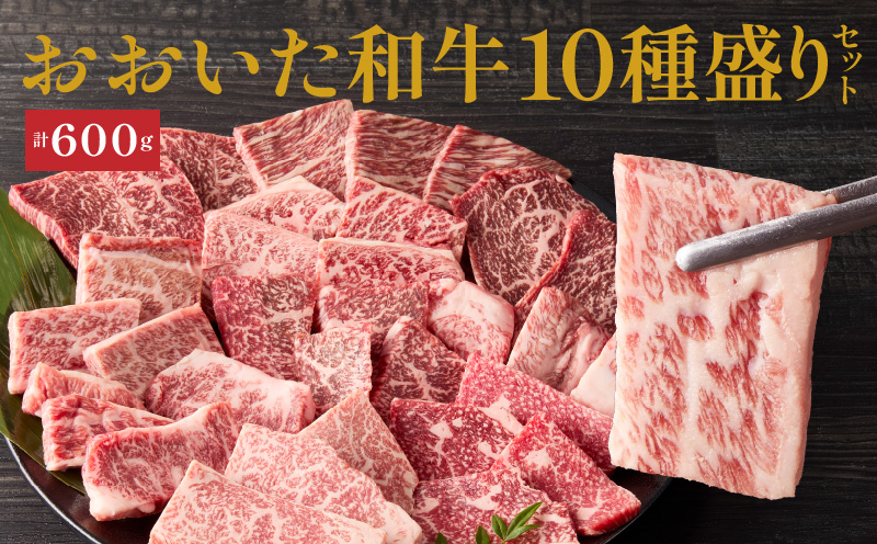 【希少部位含む！】おおいた和牛 10種盛りセット_2503R