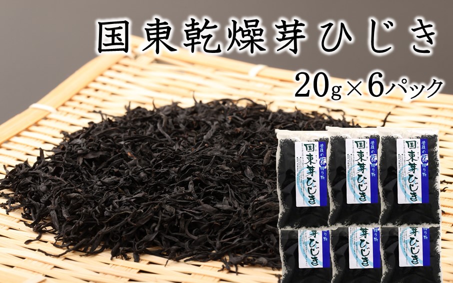 国東乾燥芽ひじき 20g×6パック_2720R-3