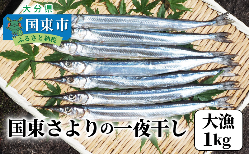国東さよりの一夜干し/大漁1kg