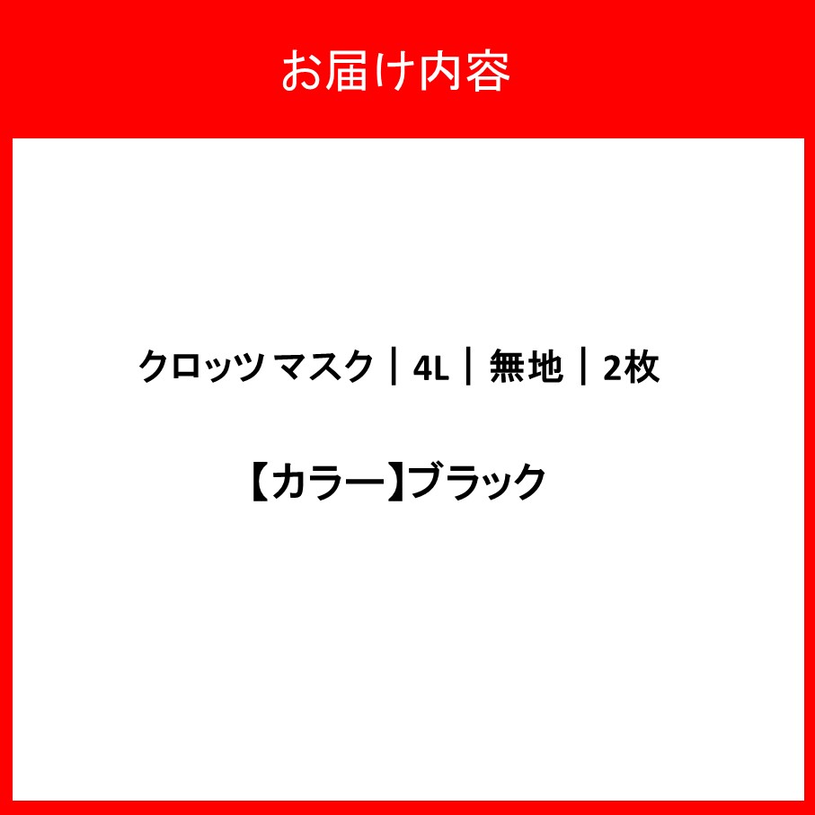 ã¯ããããã¹ã¯2æ 4Lãµã€ãºïŒãã©ãã¯ïŒ_2760R-2