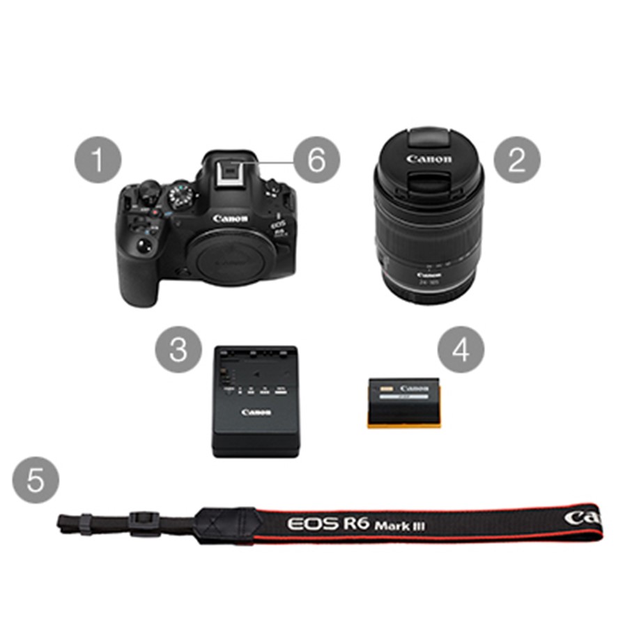 【Canon】 キヤノン ミラーレス カメラ EOS R6 MarkⅢ STMレンズキット キャノン Mark3 家電_0061C