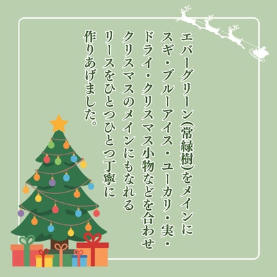 【2026年11月下旬より順次発送予定】日出町からお届け!クリスマスのメインにもなれる自慢のリース♪【配送不可地域：離島】【1743091】