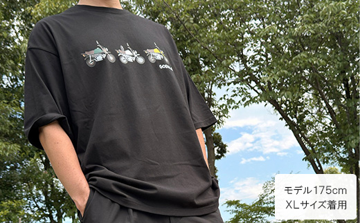 GORILLA-Simple Tシャツ (ユニセックス)【XLサイズ　ブラック】【1664569】