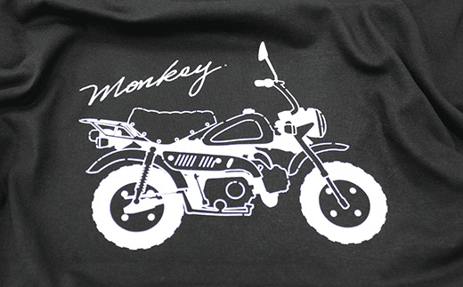 Monkey Tシャツ (キッズ)【110サイズ　ブラック】【1644682】