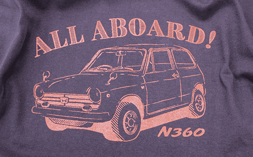 N360 Tシャツ (ユニセックス)【Lサイズ　ネイビー】【1644793】