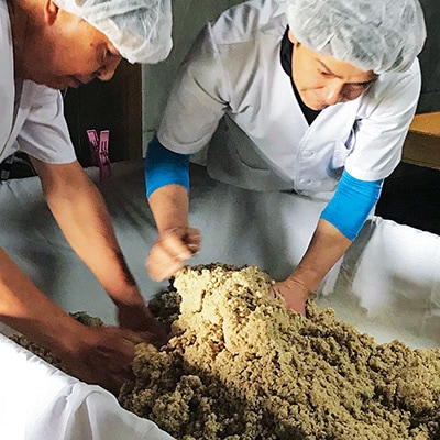 阿部三郎商店　浄土寺味噌3種セット(合わせ・米・麦 　各1kg)AW07【配送不可地域：離島】【1108154】