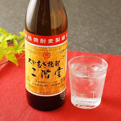 大分むぎ焼酎　二階堂20度・25度セット(900ml)AG01Z【1078128】