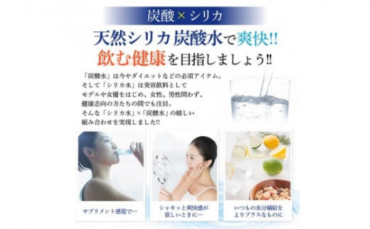 biora天然シリカ炭酸水 500ml×48本(2ケース)  biora 天然シリカ 炭酸水 500ml×48本 大分県 玖珠町 採水 水 飲料 シリカ 軟水 ミネラル 水分補給 美容 健康 続けやすい 高吸収力 自然 ミネラルウォーター 防災 備蓄