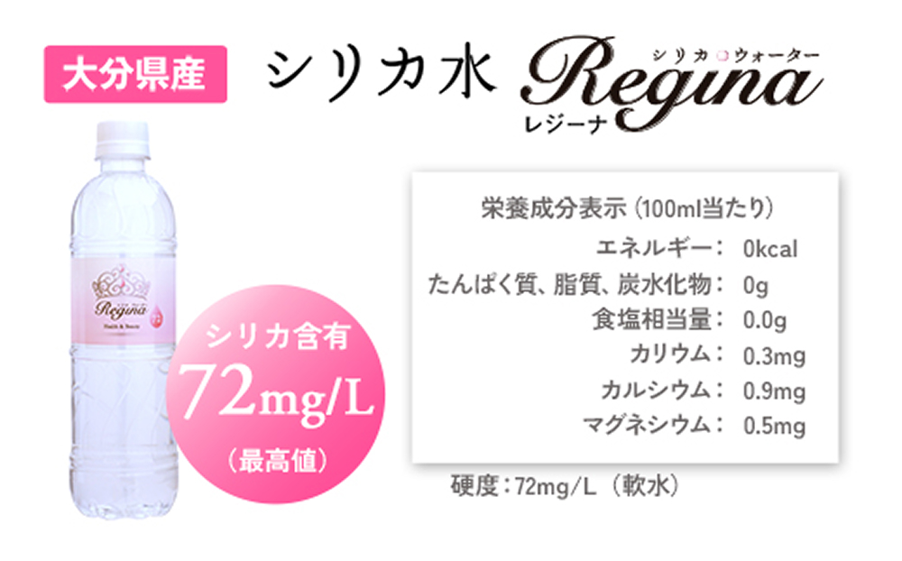 シリカウォーター Regina（レジーナ）40本