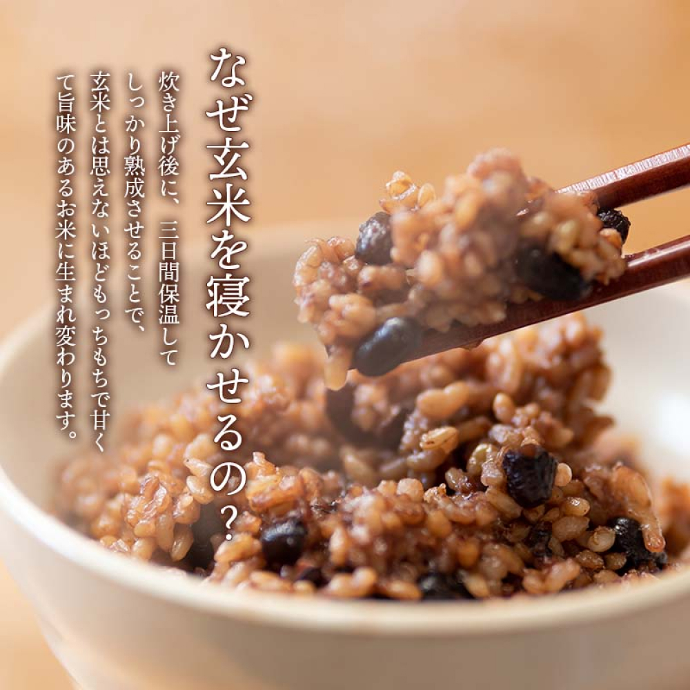 発芽酵素玄米炊飯セット 3合  (450g)  洗わずそのまま炊ける 無洗米 1袋 米 玄米 発芽玄米 酵素 お米 食物繊維 モチモチ お手軽 簡単 大分県 大分 玖珠町 玖珠