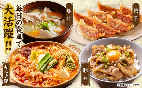 宮崎県産豚肉5種 合計3.6kgセット_M144-010