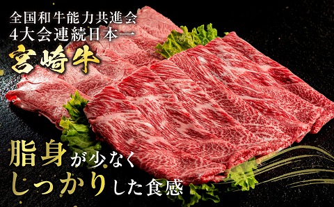 宮崎牛 肩スライス 合計1kg 国産 スライス 1kg 2パック 国産牛 ブランド牛 和牛 カレー 焼肉 すき焼き しゃぶしゃぶ すきしゃぶ 牛丼 肉じゃが 牛肉 牛 肉 小分け パック 冷凍 グルメ お取り寄せ ギフト_M144-011