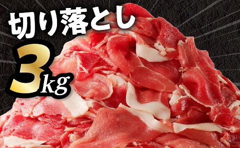 国産母豚 宮崎県産豚肉 切り落とし＆ミンチセット 4kg_M277-004