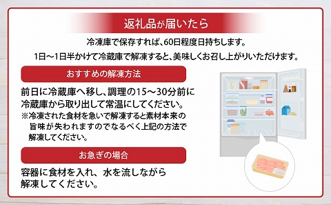 宮崎県産豚肉切り落とし 250g×12 合計3kg_M144-003