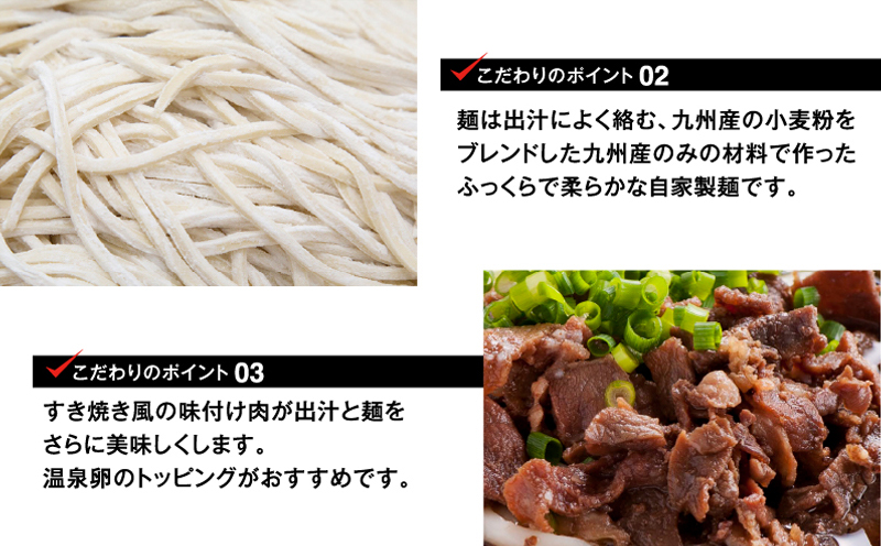 ＜大盛うどん＞肉うどん 冷凍なま麺 5食セット_M253-002