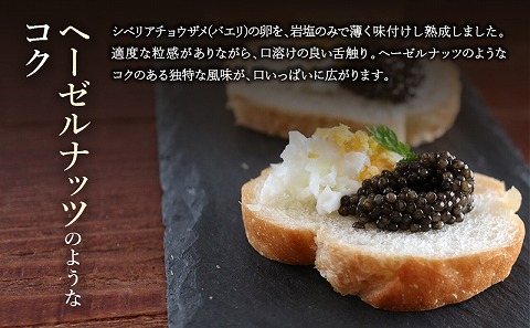 宮崎キャビア1983 バエリ (400g) 桐箱入り 国産 宮崎県産 キャビア 400g チョウザメ 長期熟成 珍味 ギフト 桐箱_M017-036_02