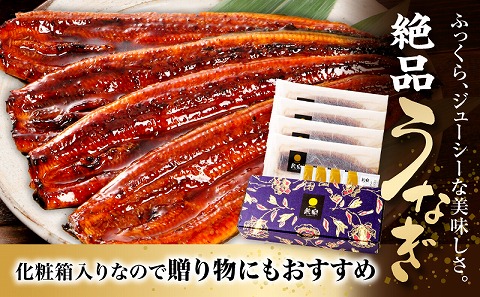 【数量限定】国産うなぎ蒲焼4尾(計800g以上) 鰻蒲焼 ウナギ蒲焼用たれ さんしょうのセット(うなぎ1尾180g以上の鰻4尾からなるウナギの詰め合わせ)_M040-011-UP