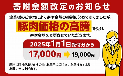 【2025年4月発送】【市制100周年特別規格・期間限定】大満足豚肉ロースバラエティセット4.5kg_M132-064-D-apr