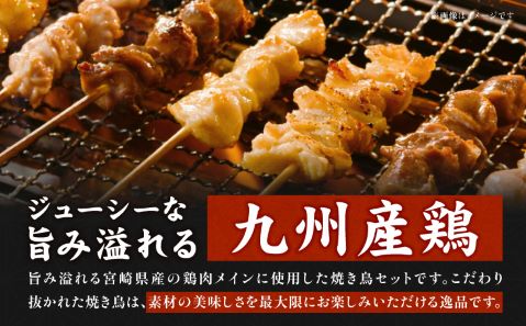 九州産若鶏 焼き鳥5種(60本)バラエティーセット_M146-016