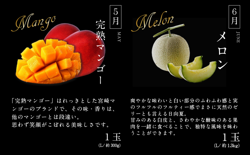 《2026年発送先行予約》【数量・期間限定】贈答用にもオススメ!バイヤー厳選!「フルーツ定期便」(全6回)|果物 フルーツ 定期便 果物定期便 6ヶ月定期便 毎月 デザート スイーツ 不知火 きんかん いちご 日向夏 マンゴー メロン 贈答 贈り物 ギフト おすすめ 人気|_M153-T011