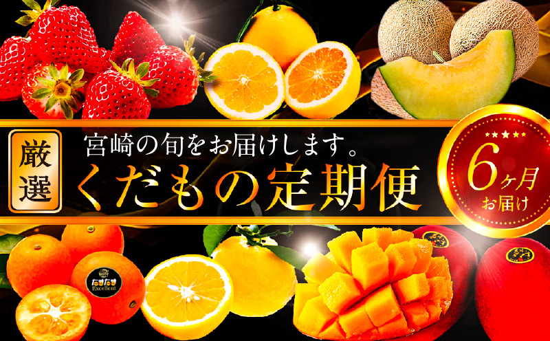 《2026年発送先行予約》【数量・期間限定】青果店厳選！「6ヶ月お届け！くだもの定期便Vol.3」_M153-T027