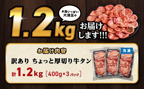 訳あり！！ちょっと厚切り牛タン！！3P（1.2kg）_M179-021_01