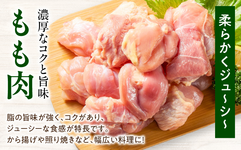 宮崎県産 鶏もも肉 計3.6kg(300g×12パック) 国産 鶏肉 もも肉 もも 肉 カット カット済み 小分け 冷凍 パック 唐揚げ 料理 おかず 300g_M179-032-02