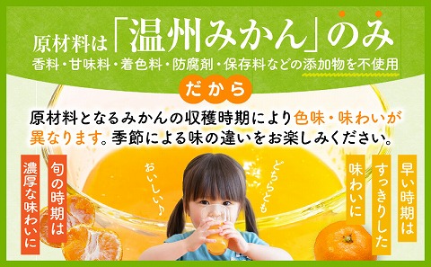 宮崎県産 まる搾りみかんジュース 1,000ml×3本_M249-002