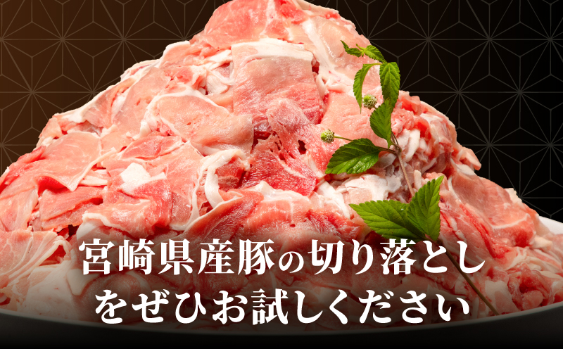 宮崎県産 豚肉切り落とし 合計4.5kg(150g×30パック) 豚肉 切り落とし 小分け_M262-012