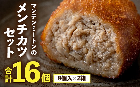 マンテンミートンのメンチカツセット_M281-001