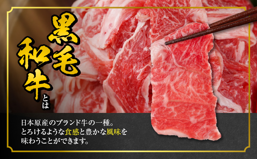 【黒毛和牛】切り落とし1.5kg(250g×6パック)_18-I901_(都城市) 牛肉 国産 黒毛和牛 外モモ ウデ マル バラ モモ ブリスケ 切り落とし 部位ミックス 250g 6パック 小分け 牛肉 炒め物  ブリスケ 