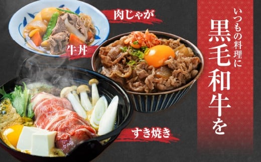 【黒毛和牛】切り落とし2kg(250g×8パック)_23-I901_(都城市) 国産黒毛和牛 切り落とし 外モモ・ウデ・マル・バラ・モモ・ブリスケ MIX 250g×8パック 小分けパック ブリスケ 