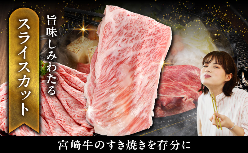 畜産農家応援! 宮崎牛ローススライス 500g×2パック_29-N203