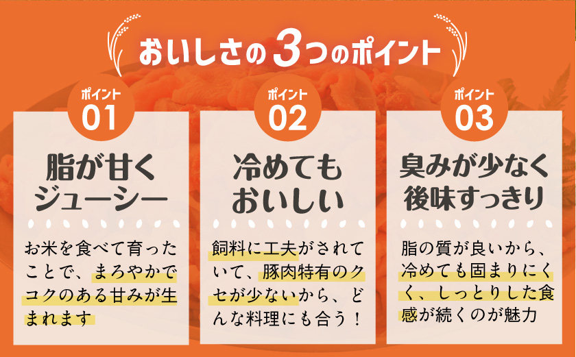 お米豚3.7kgセット≪みやこんじょ快速便≫_23-3101-R_(都城市) 豚肉 豚ロース 豚こま切れ 豚バラ肉 豚肩ロース ブランド豚 小分け シート仕切り スライス肉 14日以内にお届け  ギャル曽根さんおすすめの豚肉返礼品