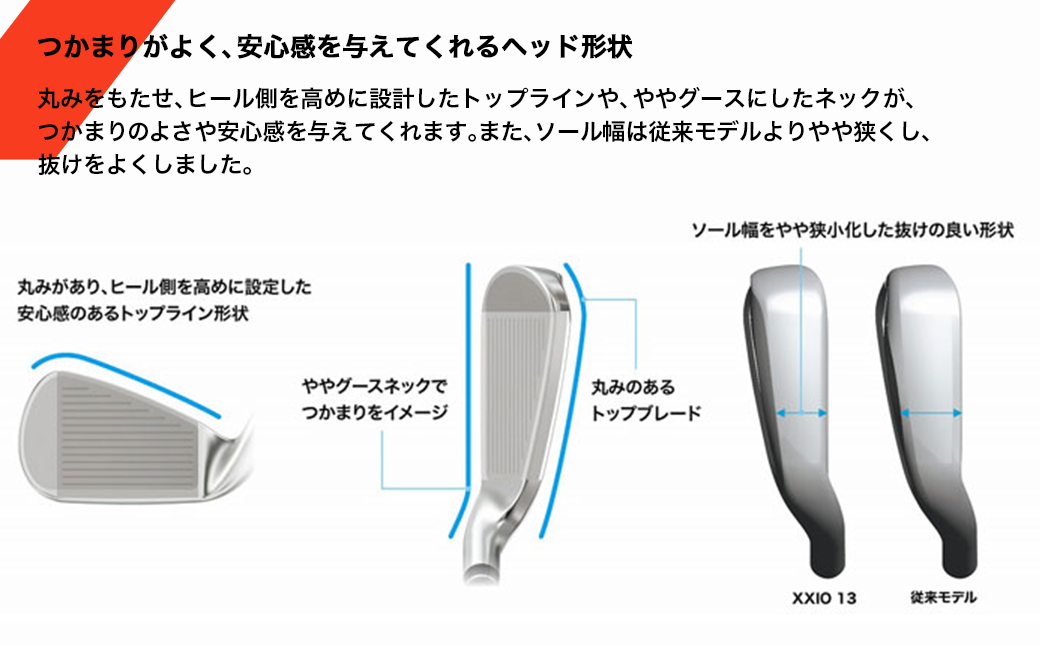 ゼクシオ 13 アイアン 5本セット カーボンシャフト【SR】 ≪2023年モデル≫_ZX-C701-SR