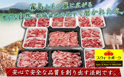 「前田さん家のスウィートポーク」肉肉肉4kgセット_16-8902